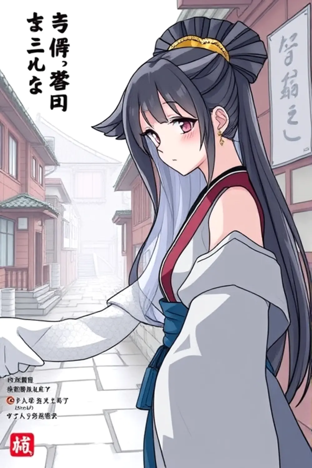 スタジオジブリ風の風景 - ai prompt image generator output target