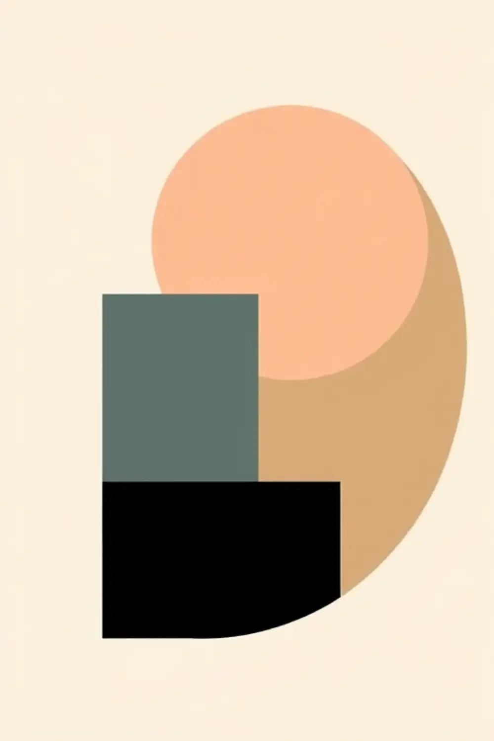 Art Géométrique Minimaliste - ai prompt image generator output target