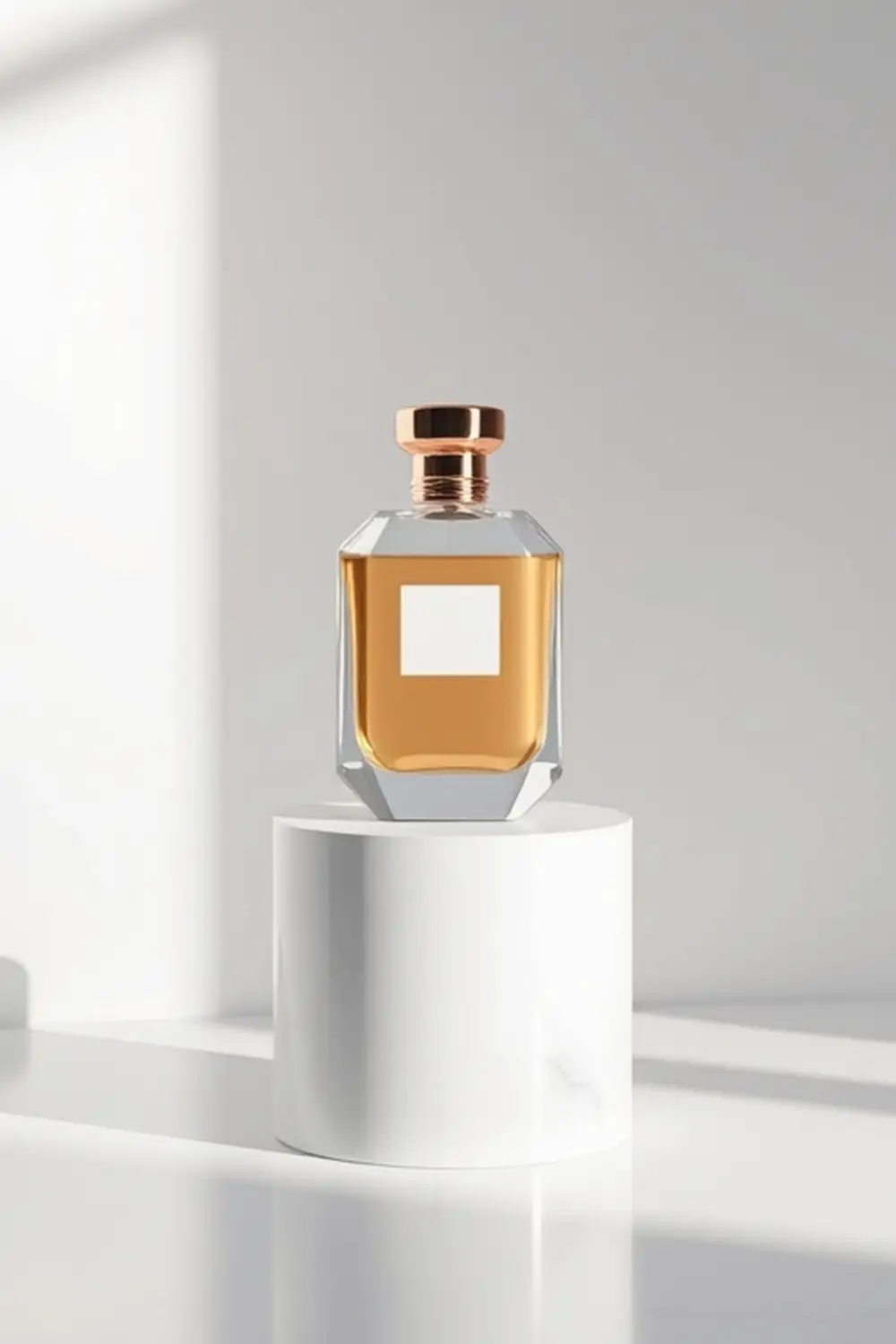 Elegant Glass Perfume - ai prompt image generator output target