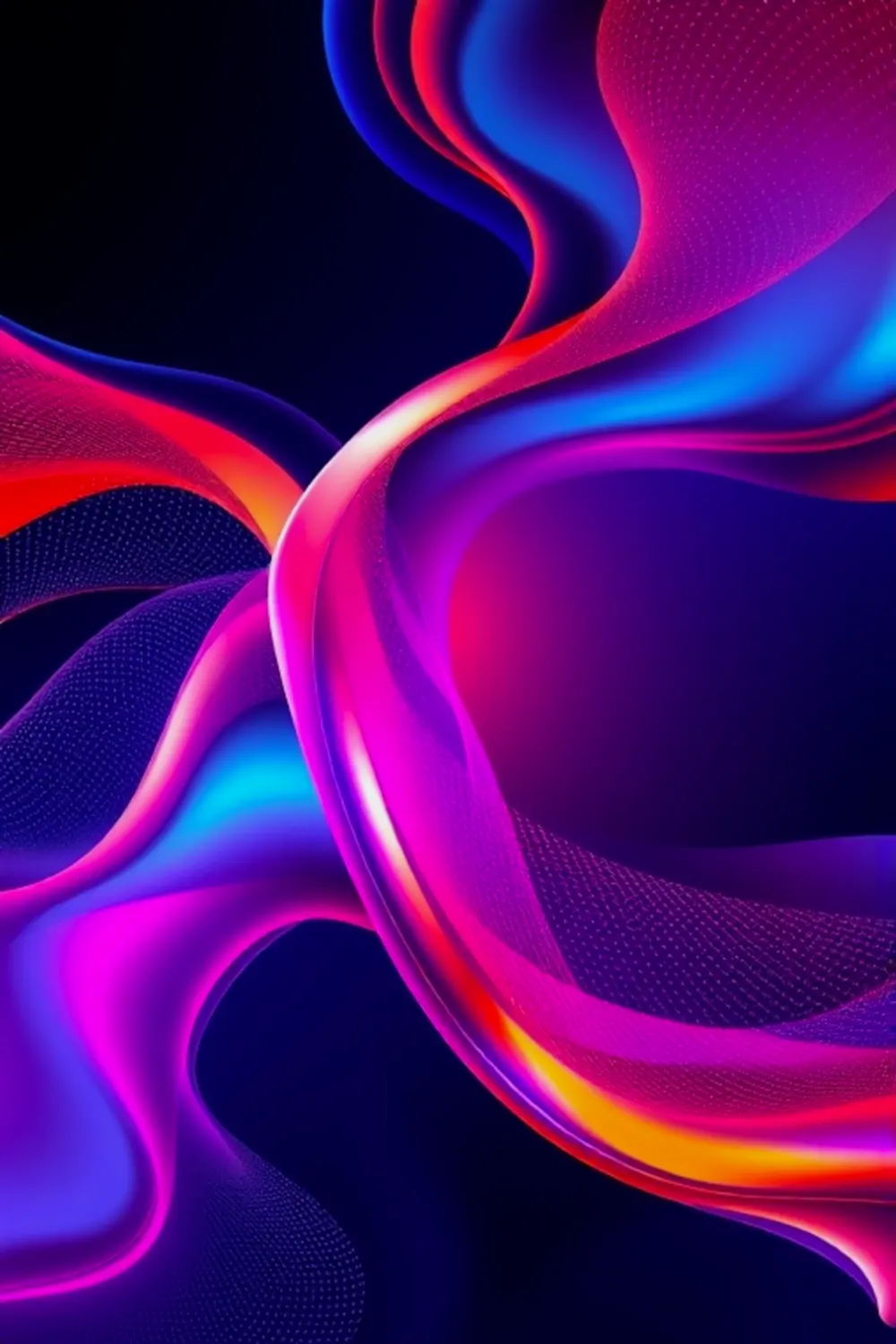 Flux Coloré Abstrait - ai prompt image generator output target