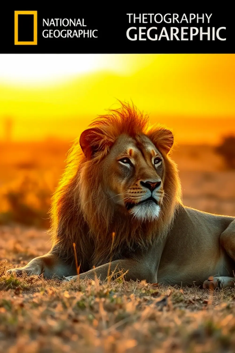 Lion of the Savanna - ai prompt image generator output target