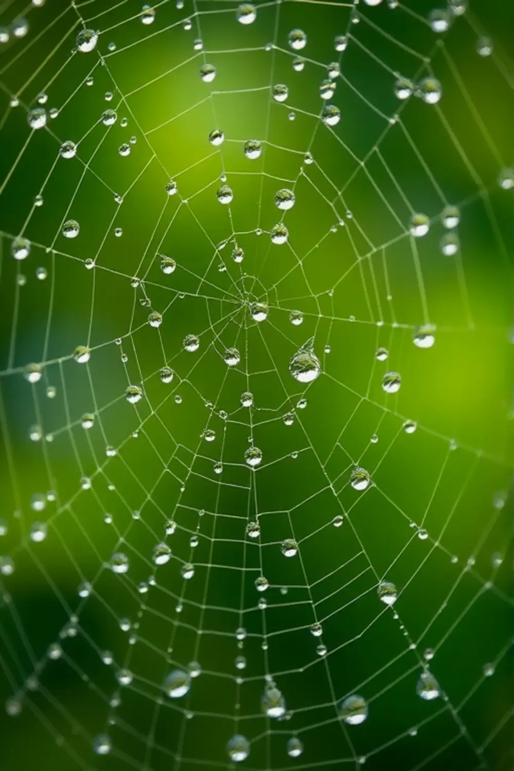 Macro Dew Drops - ai prompt image generator output target