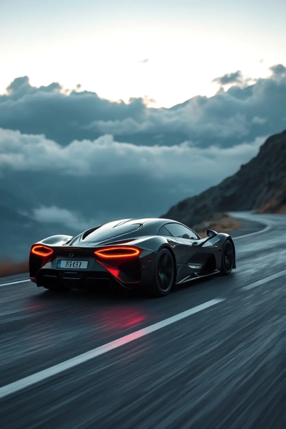 Supercar futuriste - ai prompt image generator output target