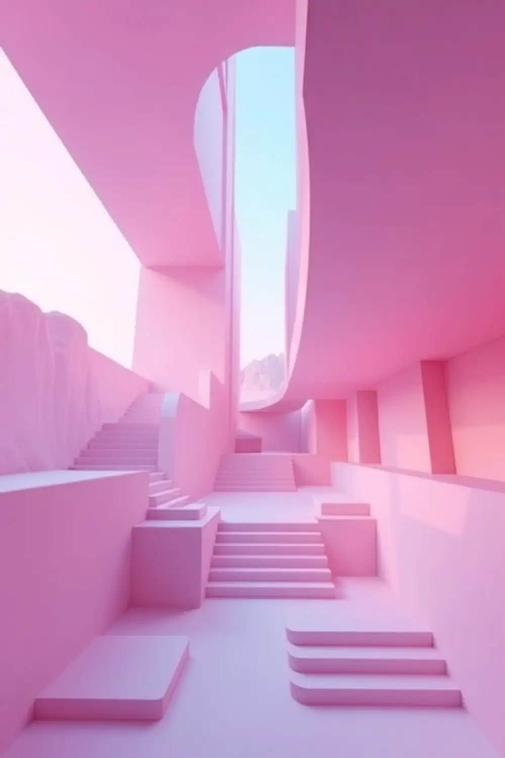 Surreal Monument Architecture - ai prompt image generator output target