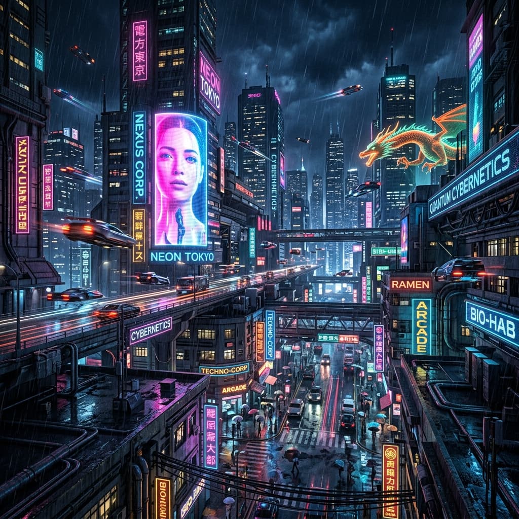 赛博朋克美学