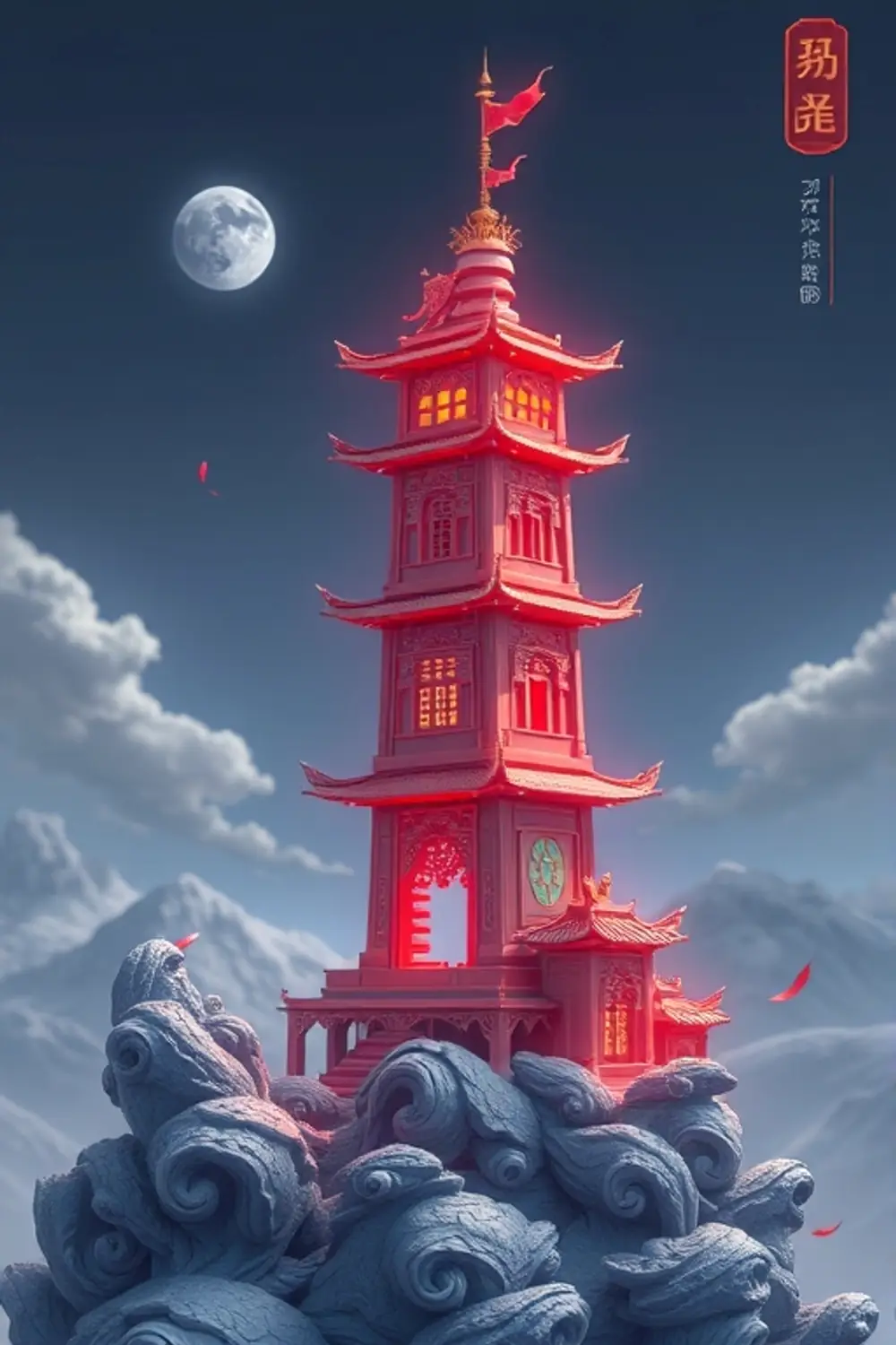 等距微观世界 - ai prompt image generator output target