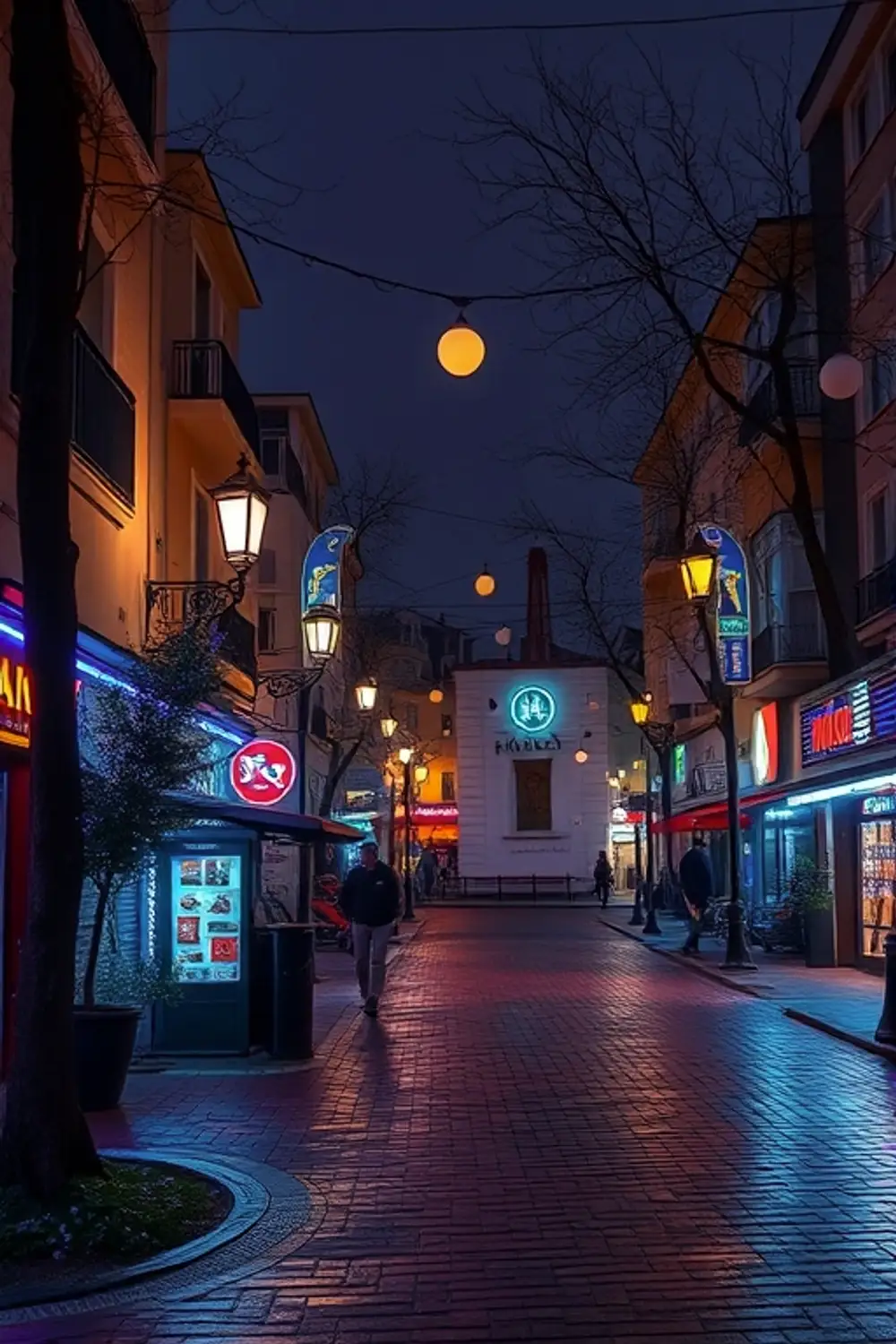 ندفات ثلجية مكبرة - ai prompt image generator output target