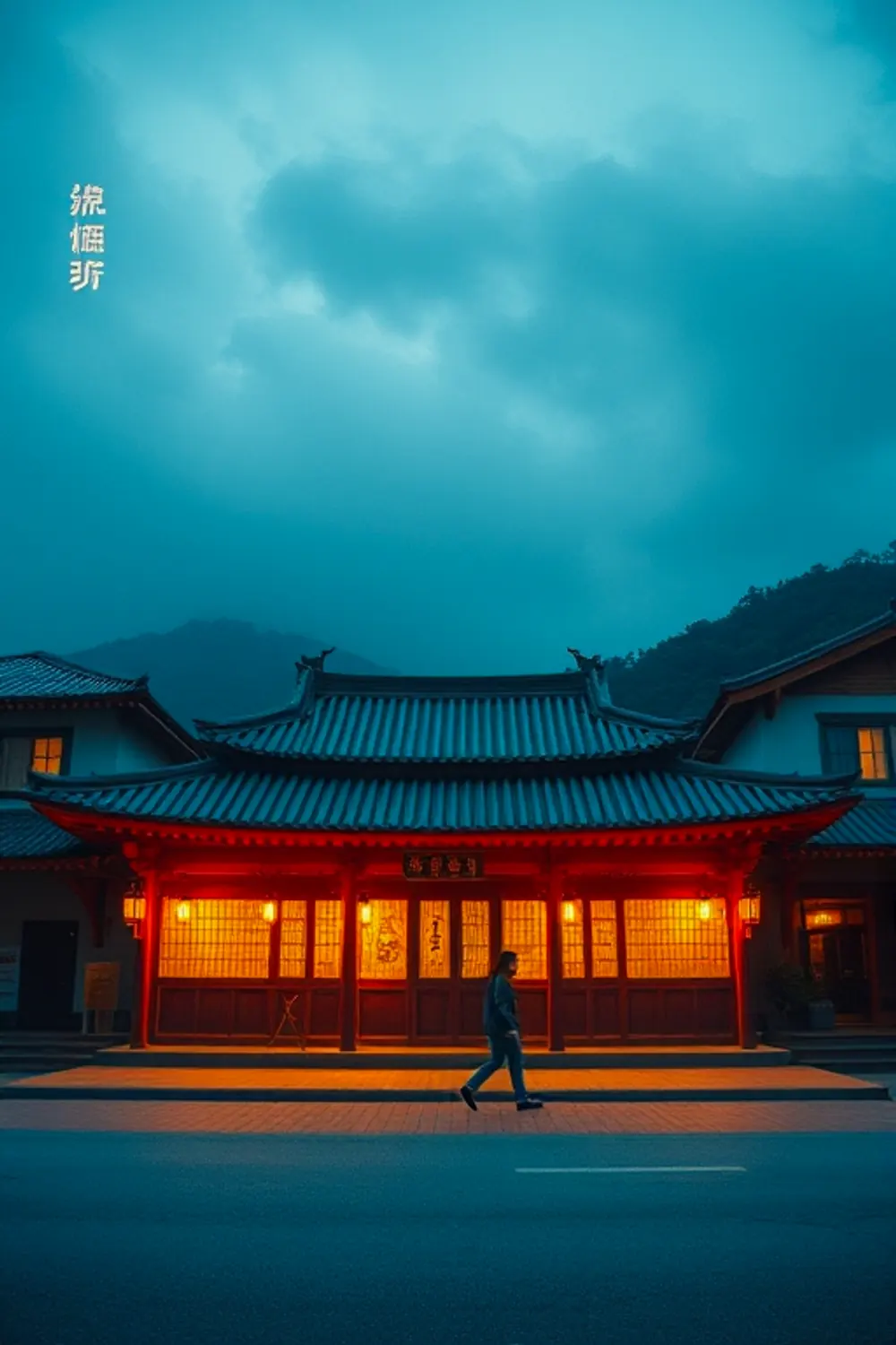 赛博朋克电影级肖像 - ai prompt image generator output target