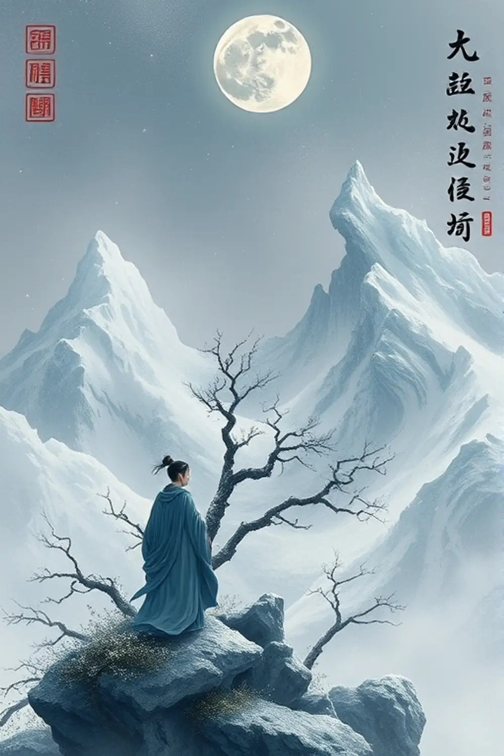 神聖分形曼陀羅 - ai prompt image generator output target
