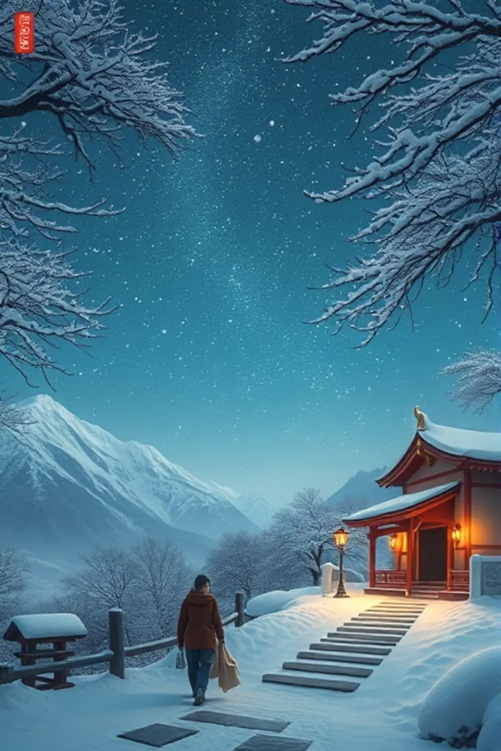 微观雪花 - ai prompt image generator output target
