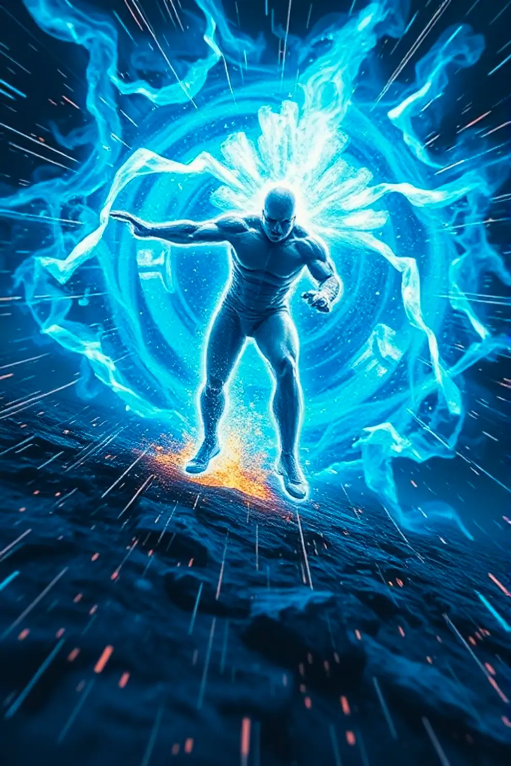 Aura di Potere Shonen - ai prompt image generator output target