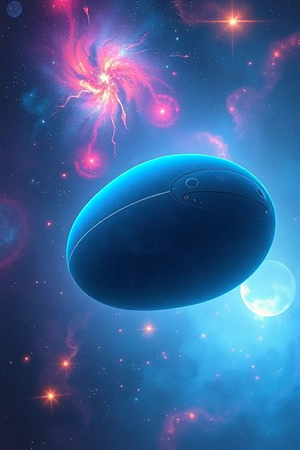 Balena Spaziale Cosmica - ai prompt image generator output target
