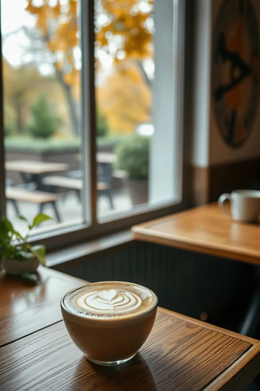 Cafetería Rústica - ai prompt image generator output target