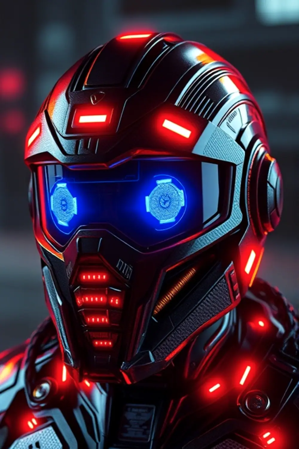 Casco Mecánico de Superficie Dura - ai prompt image generator output target
