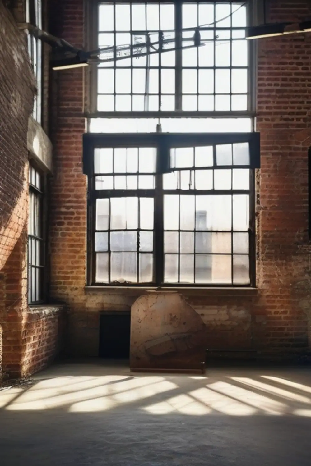 Industrial Loft Photo Studio: Golden Hour Masterpiece - ai prompt image generator example