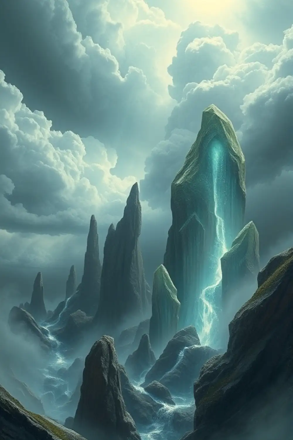 Isole Fluttuanti Surreali - ai prompt image generator output target