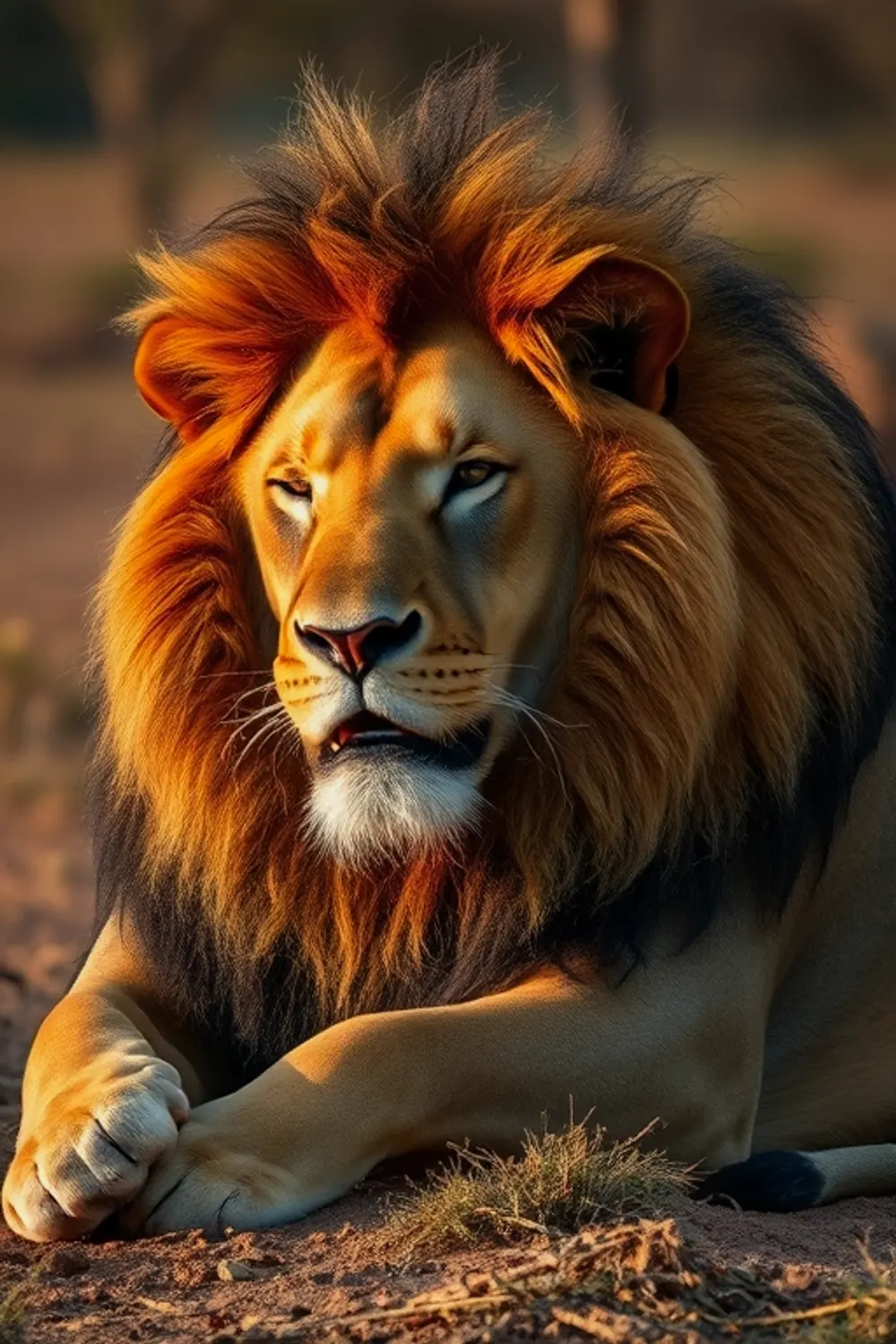 León de la Sabana - ai prompt image generator output target