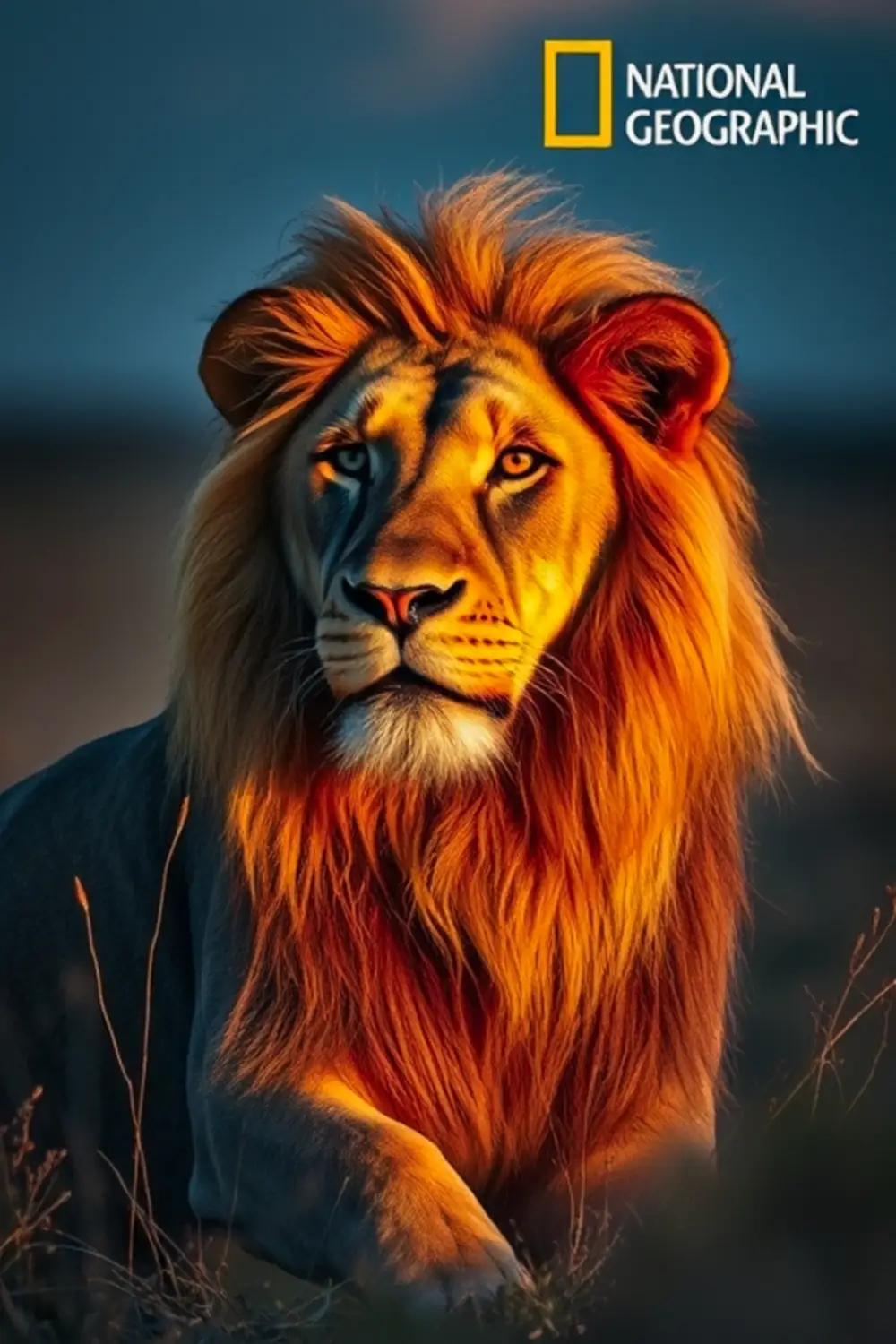 Leone della Savana - ai prompt image generator output target
