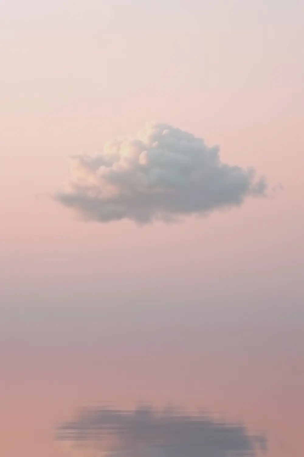 Dreamy Pastel Cloudscape: Minimalist Serenity — Digital Art Prompts