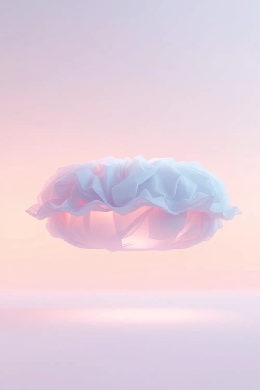 Dreamy Pastel Minimalism: Floating Cloud Pillows — Digital Art Prompts