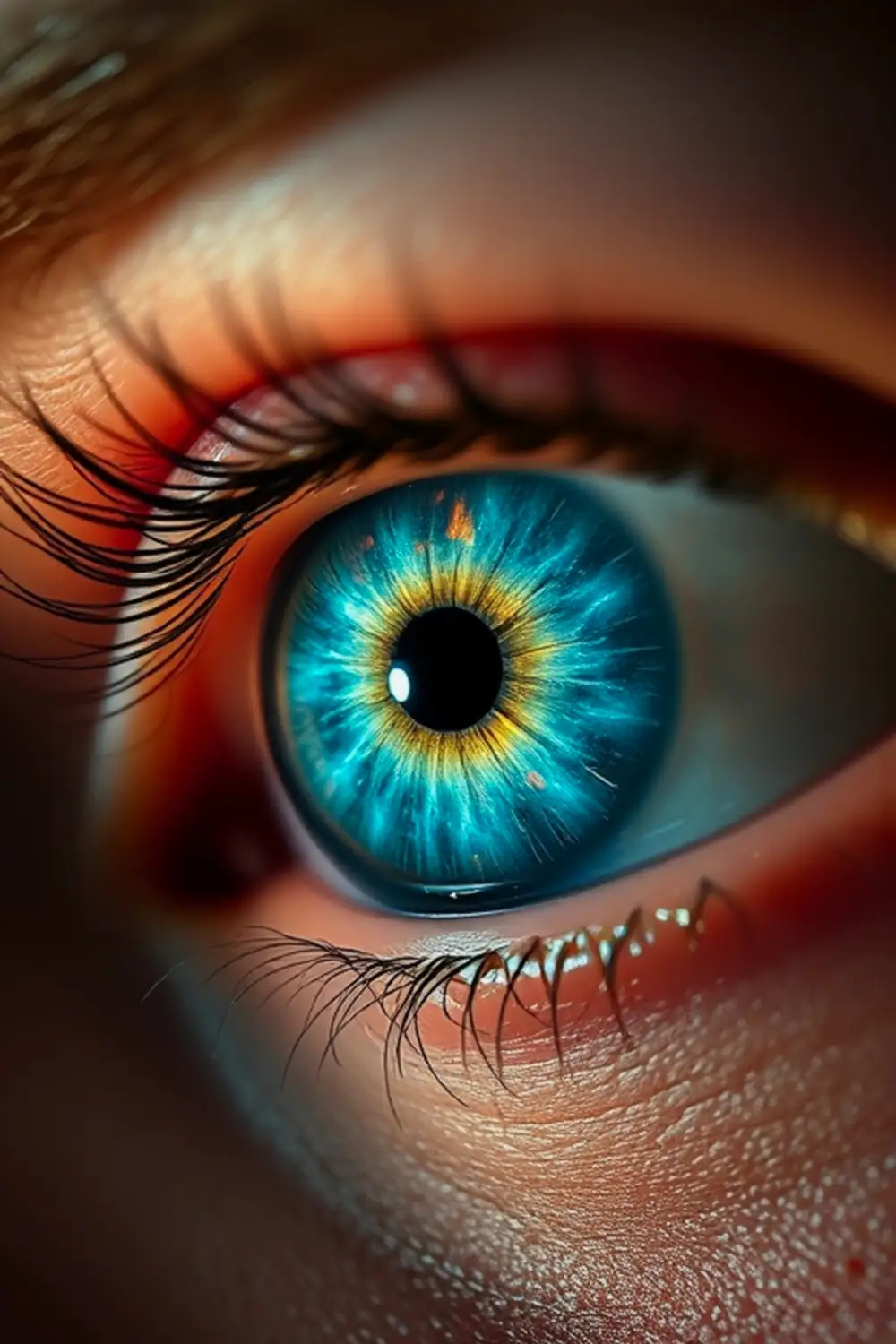 Occhio Iperrealistico - ai prompt image generator output target