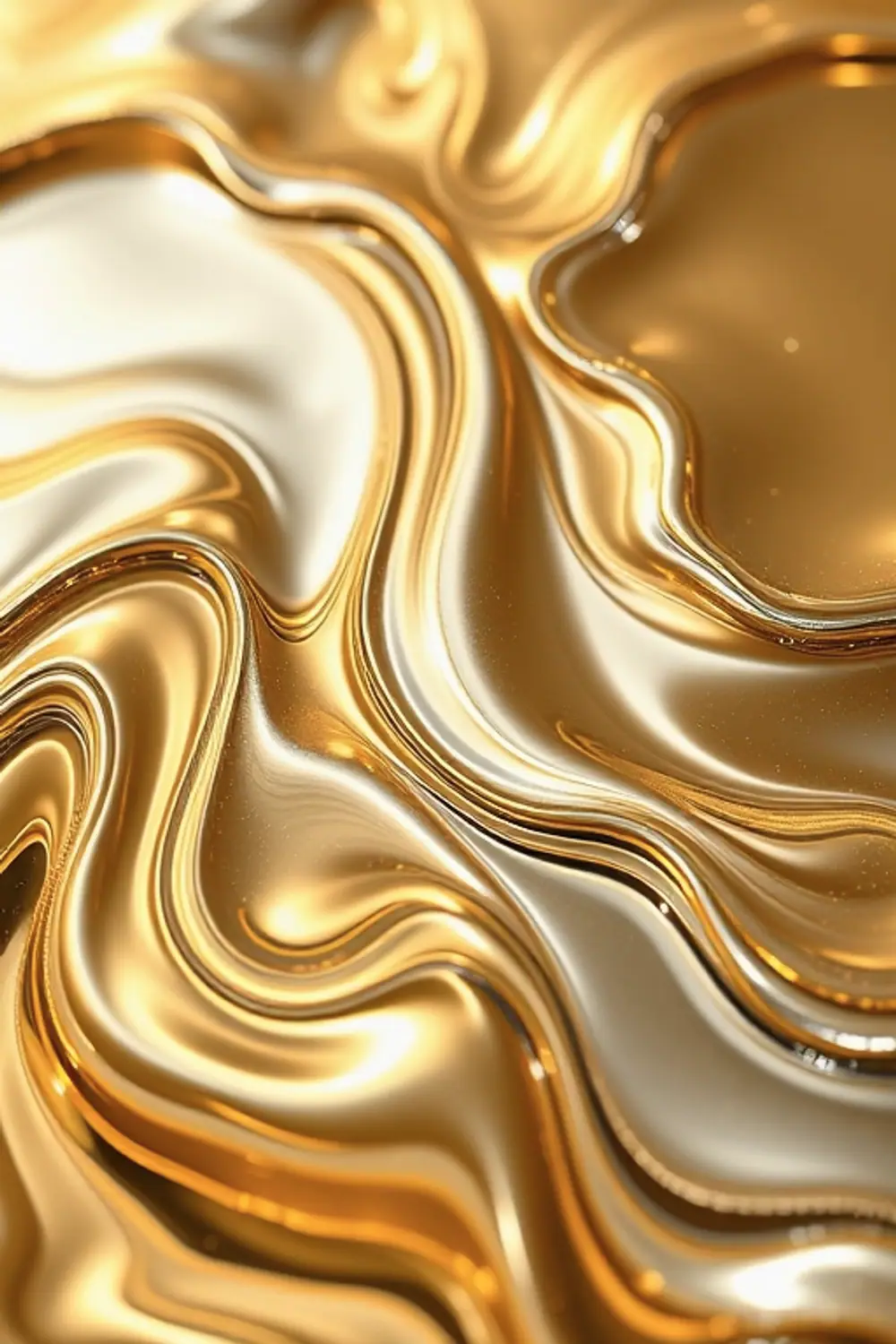 Oro Liquido Astratto - ai prompt image generator output target
